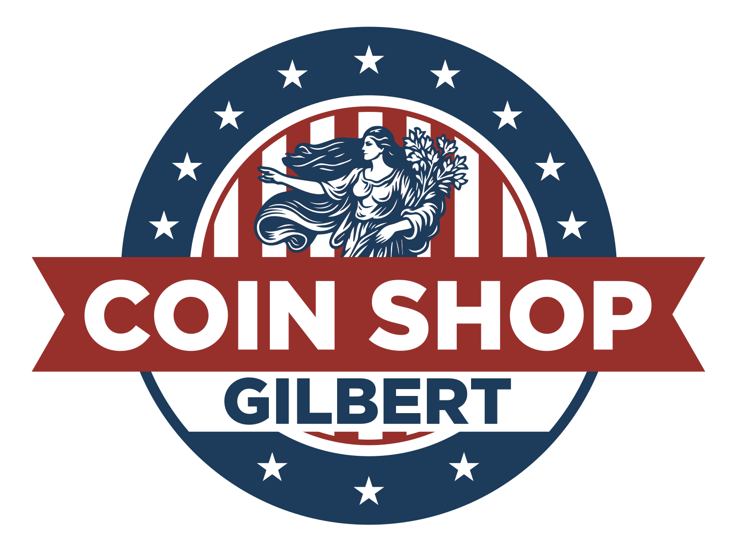 277125 Coin Shop Gilbert Logo VECTOR